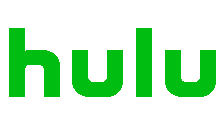 Hulu logo on a transparent background.
